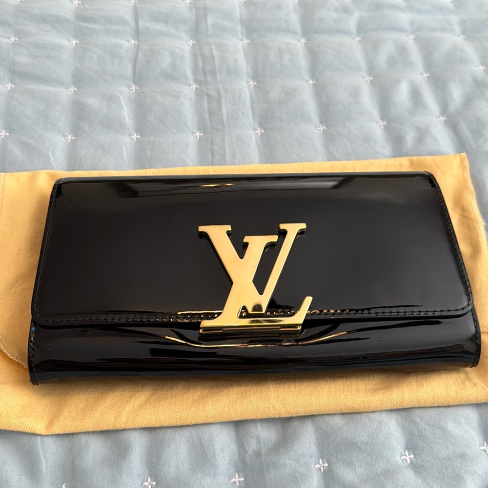 Authentic Louis Vuitton patent clutch